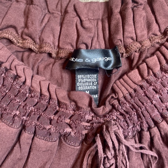 Cable and Gauge Statement Blouse - Picture 3 of 3